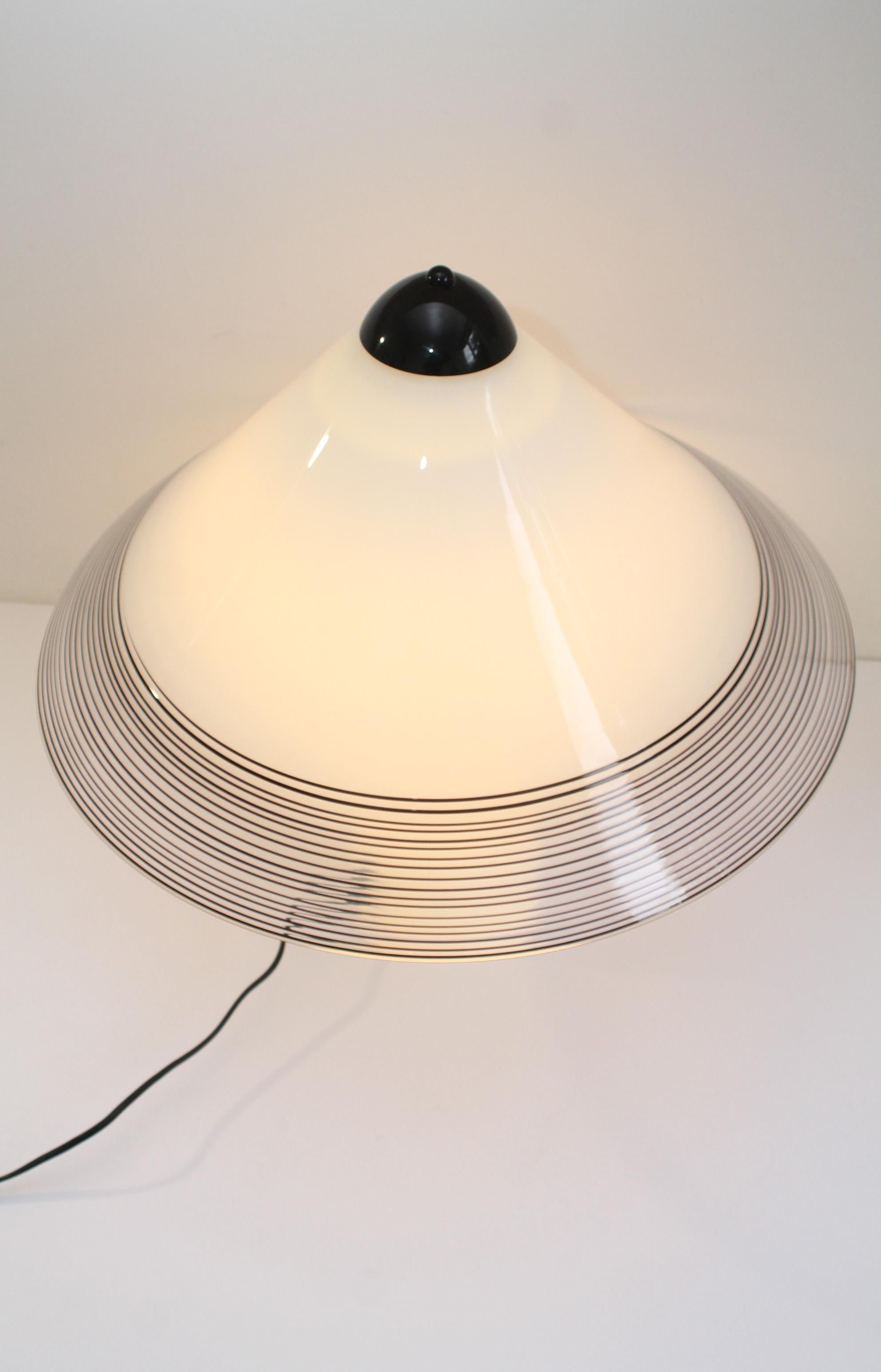 Grande lampe de table Murano par 