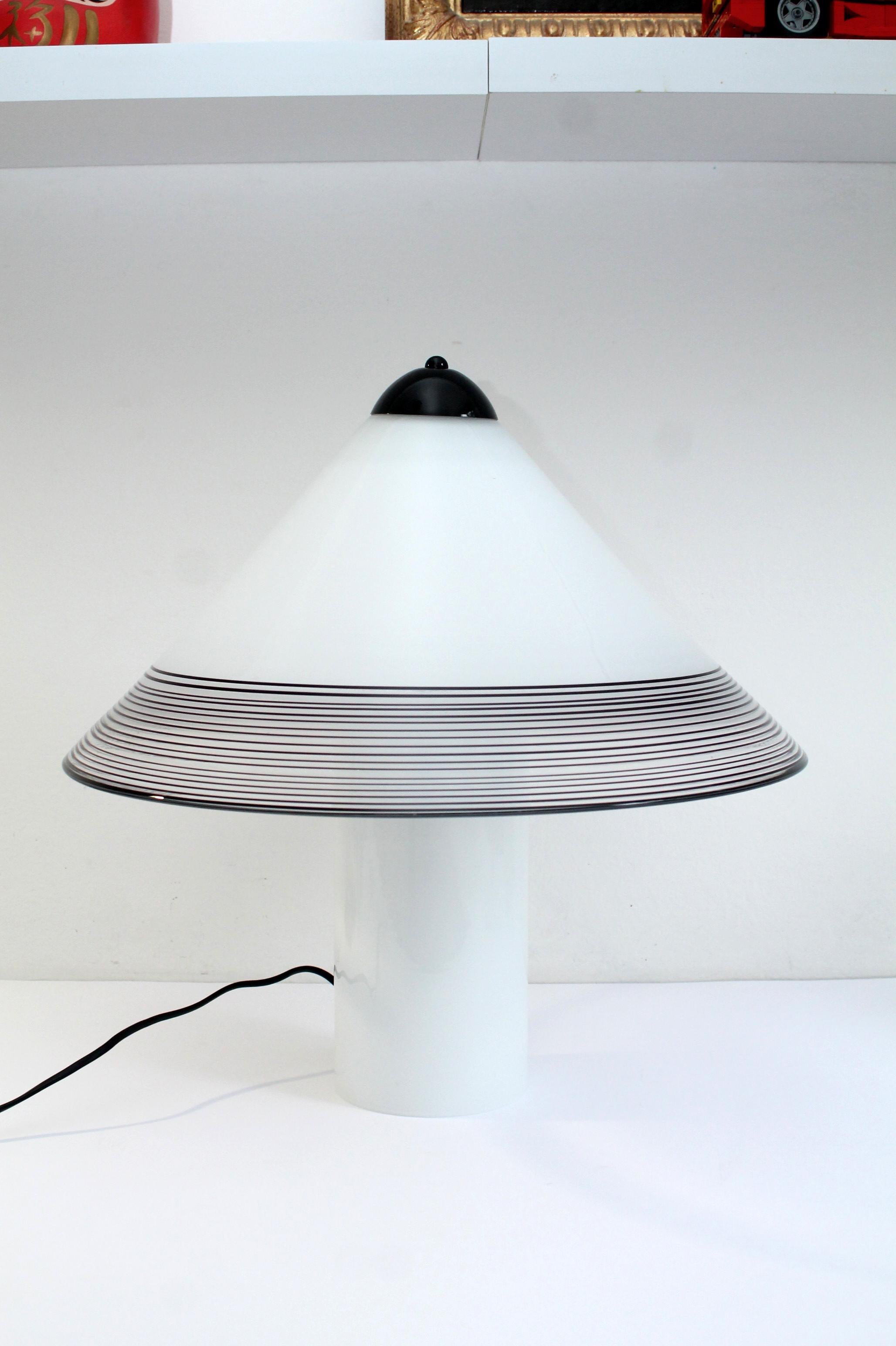 Large Murano table lamp by 