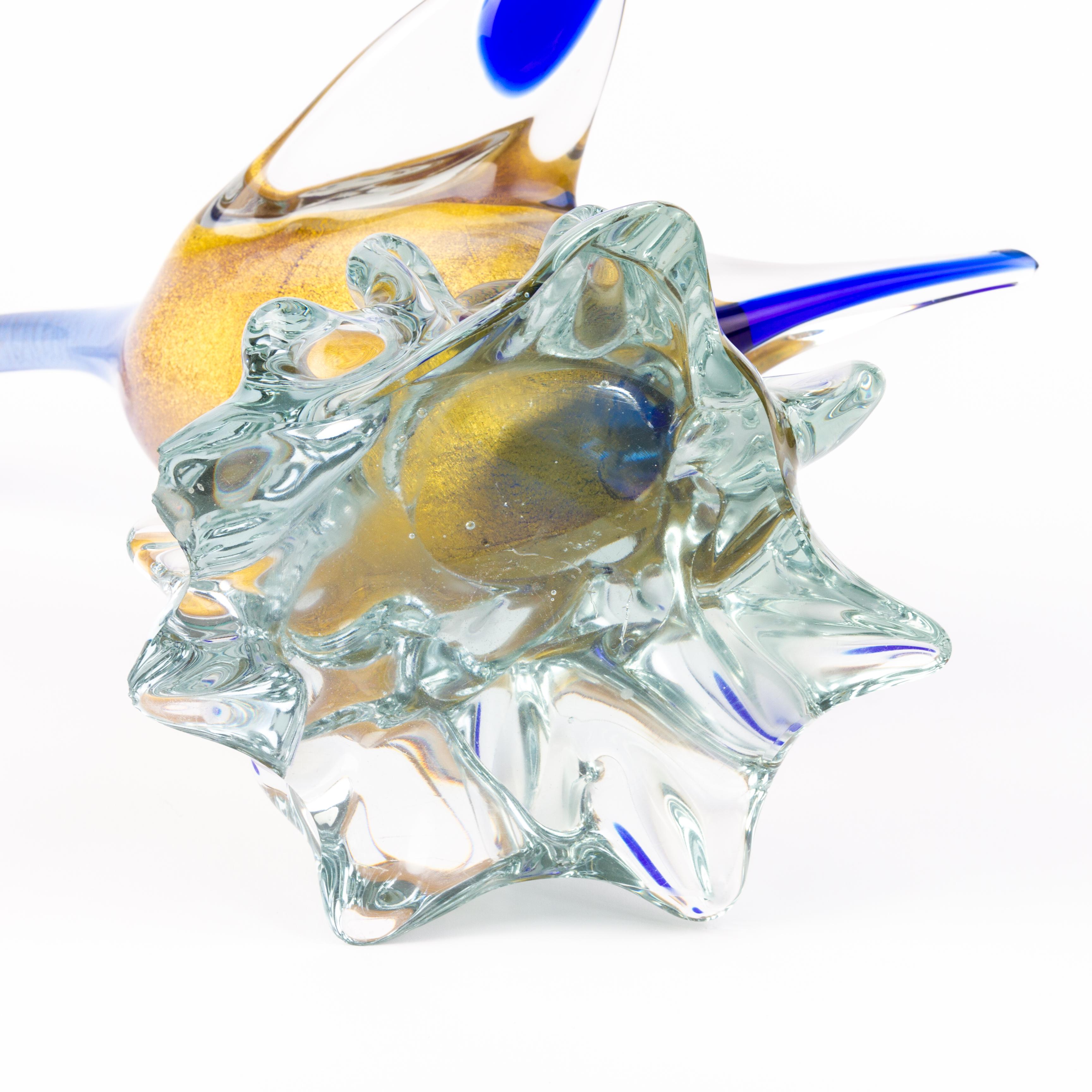 Große Murano venezianische Glas-Skulptur Ente im Angebot 1