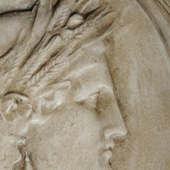 Large Museum Copy of a Classical Greco/Roman Plaque, circa 1880