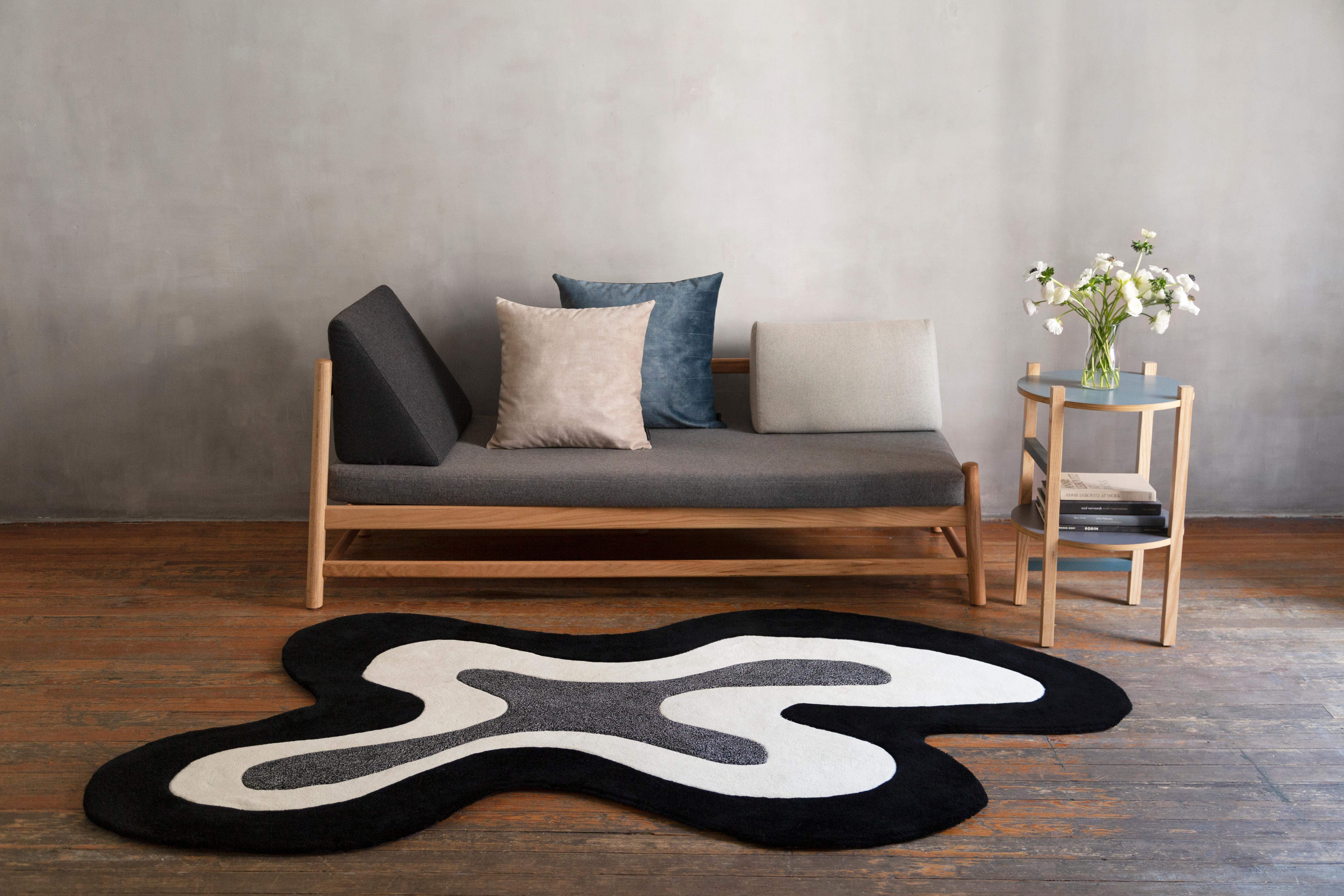 Post-Modern Large Musgo Gris Rug by Brera Studio For Sale