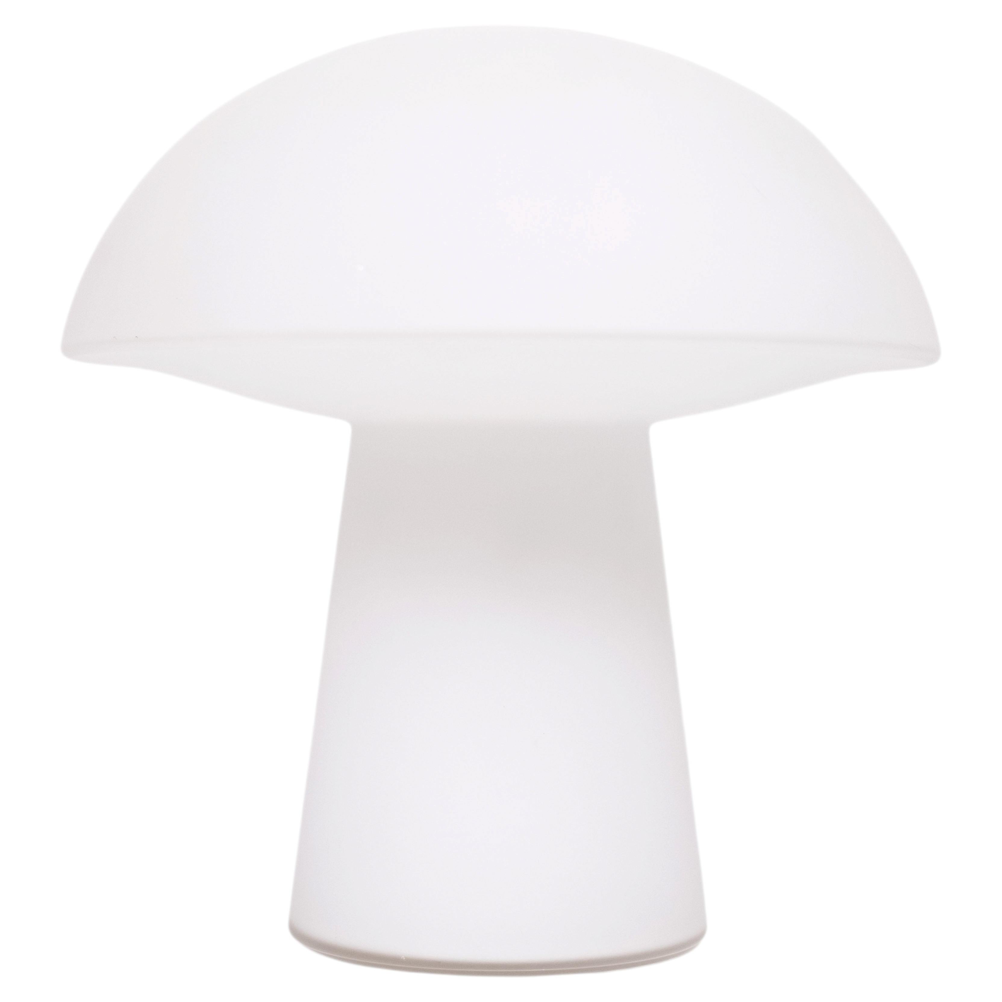 Large Mushroom Table lamp by Glasshutte Limburg Germany 1970s
