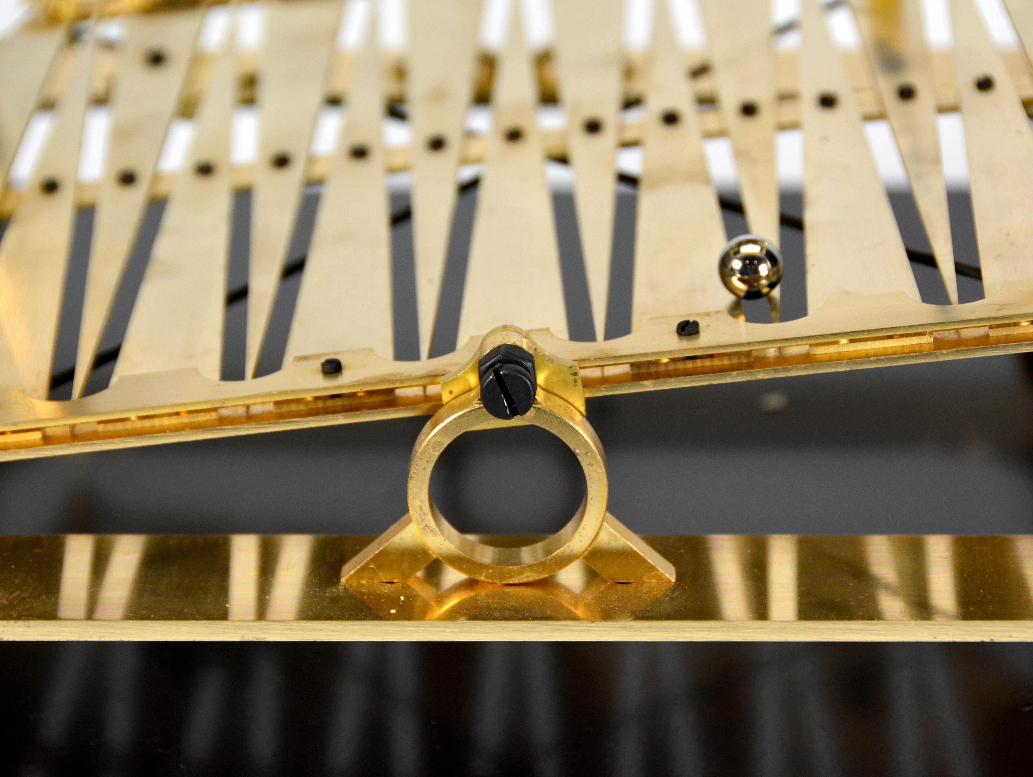 Large Mystery 8 DAY Fusee Chain English Congreve Rolling Ball Clock For Sale 12