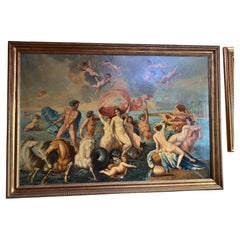 Large Mythological Painting of the Triumph of Venus, Circle of Nicolas Poussin