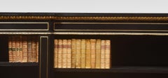 Large Napoleon III Brass Mounted Open Bookcase