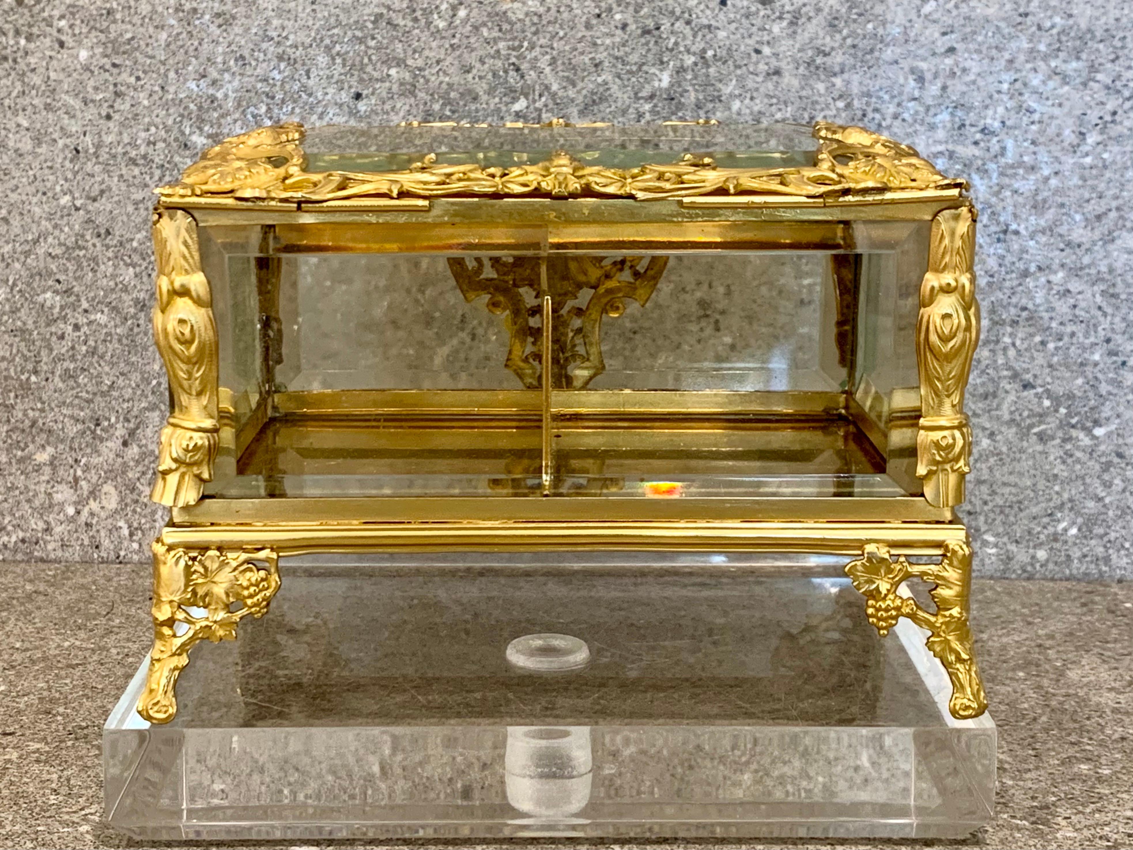 full glass casket