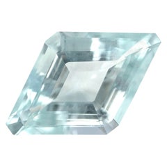 Large Natural 23.44ct Light Blue Aquamarine Fancy Cut Loose Gemstone 28.2x18.5mm