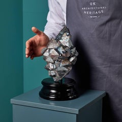 Large Natural Blacknite Quartz Cluster Specimen