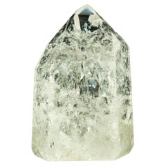 Large Natural Clear Quartz Tower with High-Grade Clear Crystal from Diamantina