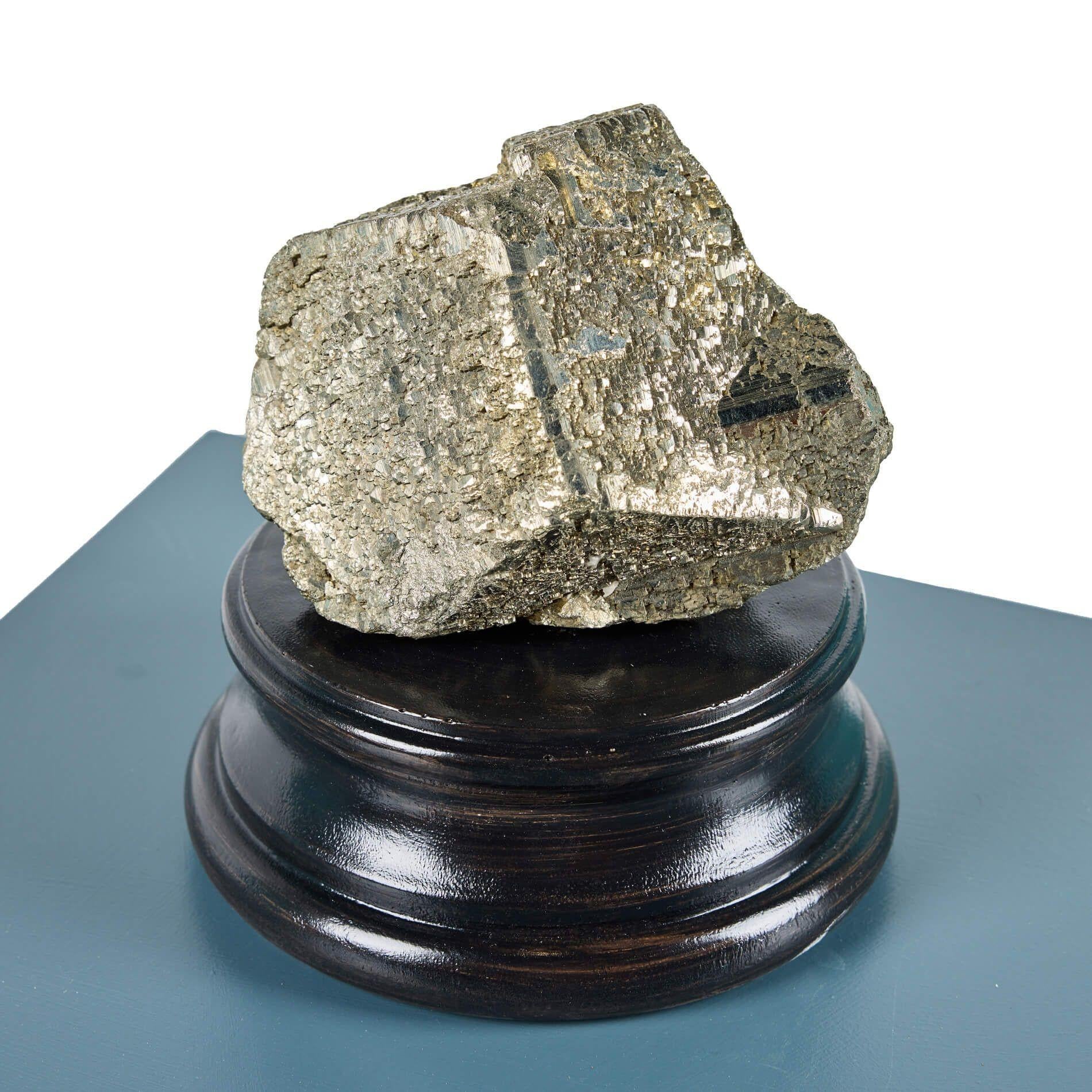 English Large Natural Native Pyrite Specimen For Sale