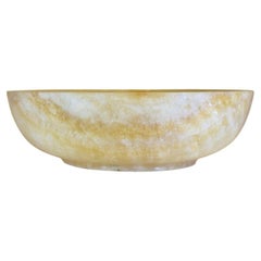 Large Natural Onyx Bowl 9.45"