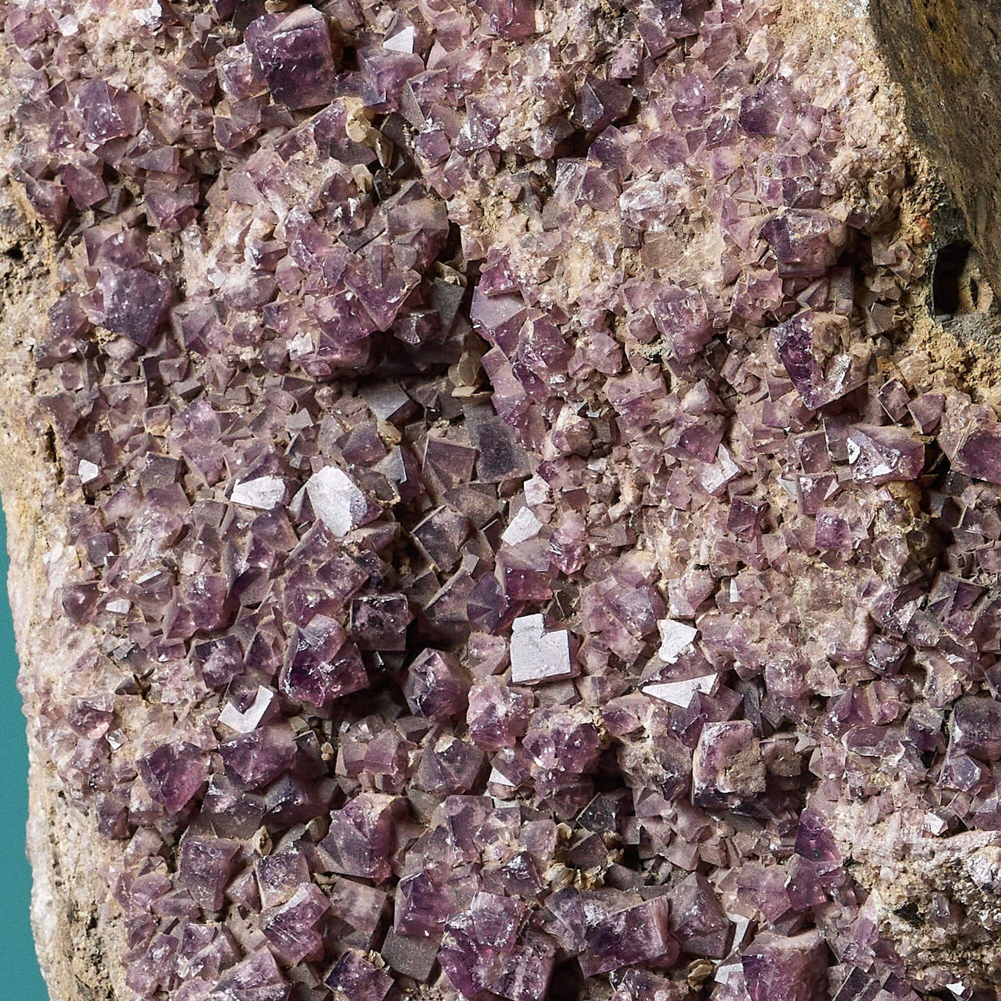 Sudafricano Fluorite viola naturale di grandi dimensioni in vendita