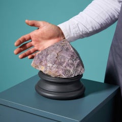 Large Natural Purple Fluorite Mineral Specimen