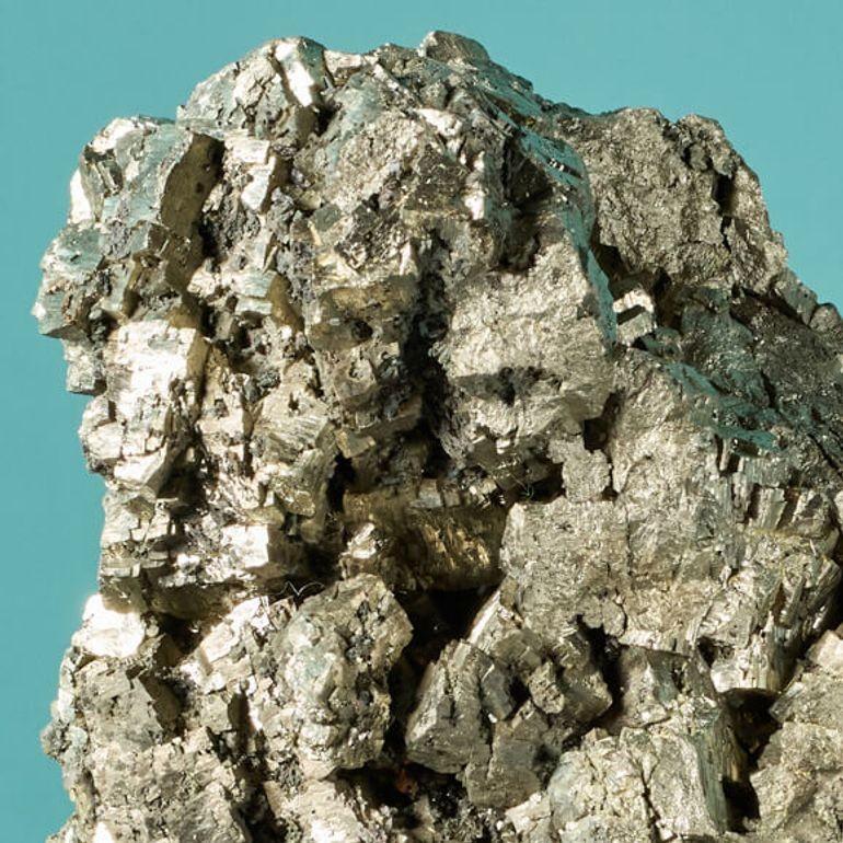 English Large Natural Pyrite Specimen For Sale