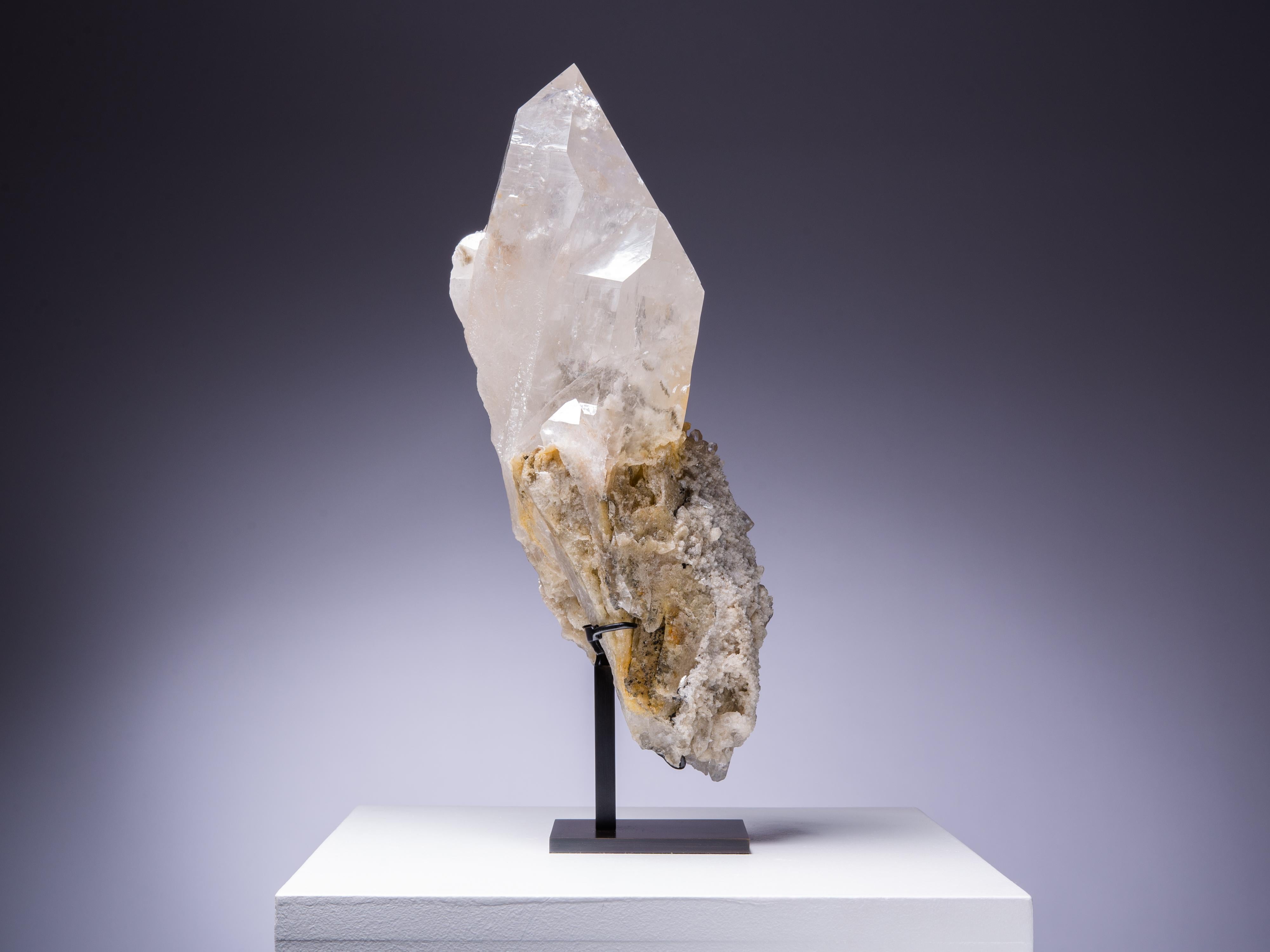 18th Century and Earlier Large Natural Quartz Crystal For Sale
