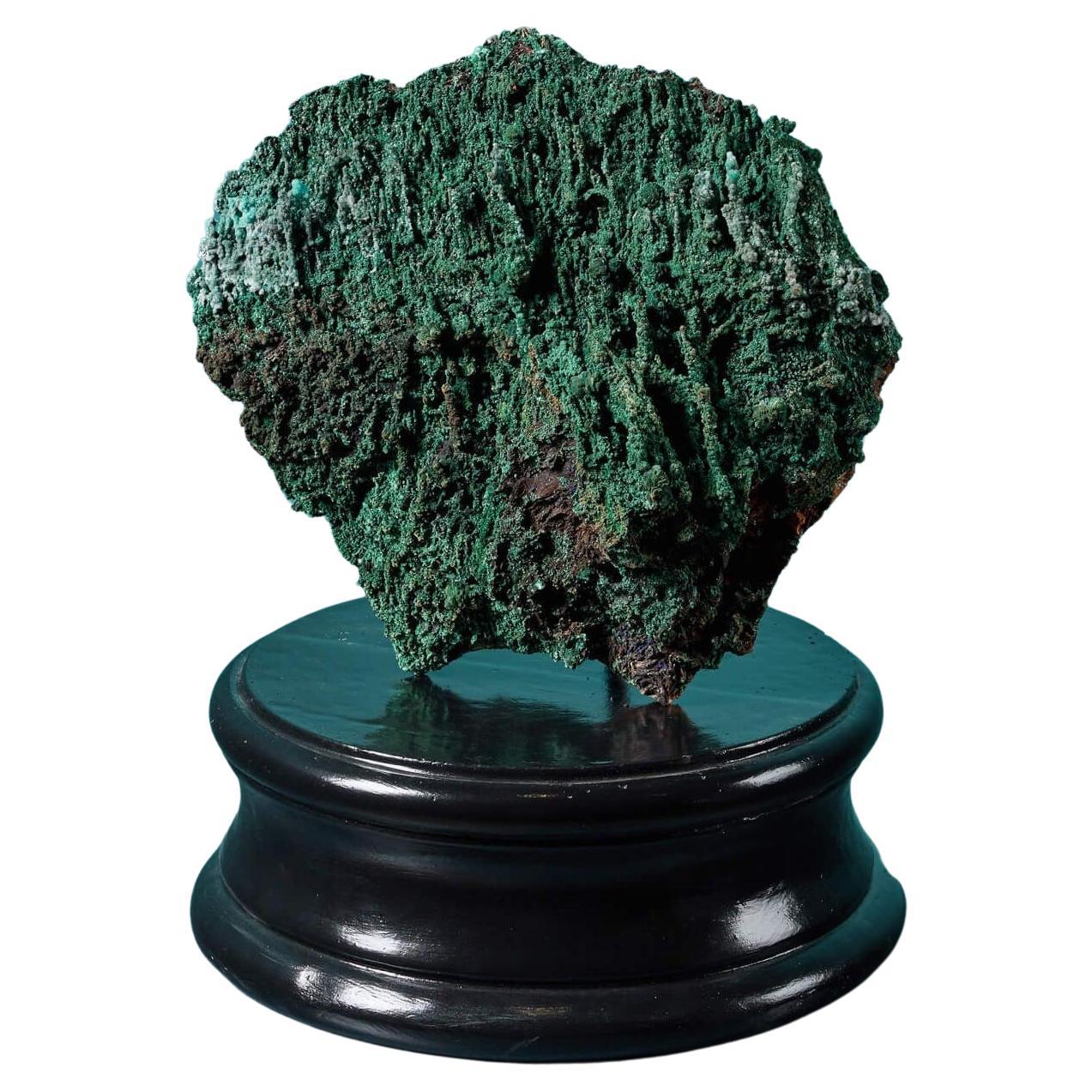 Large Natural Skeletal Malachite Specimen