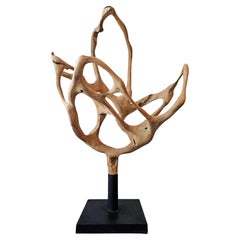 Large Natural Teak Root Wood Sculpture