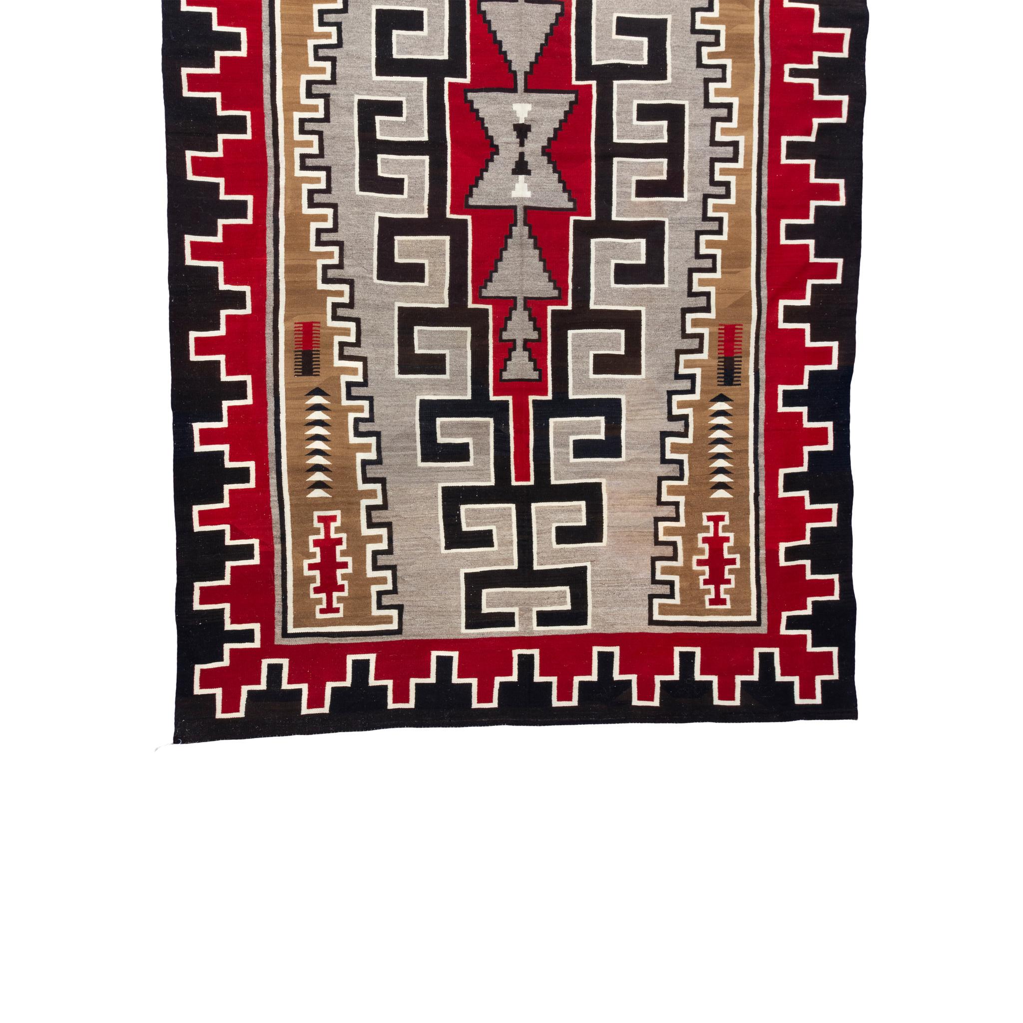 American Large Navajo Klagetoh Weaving For Sale