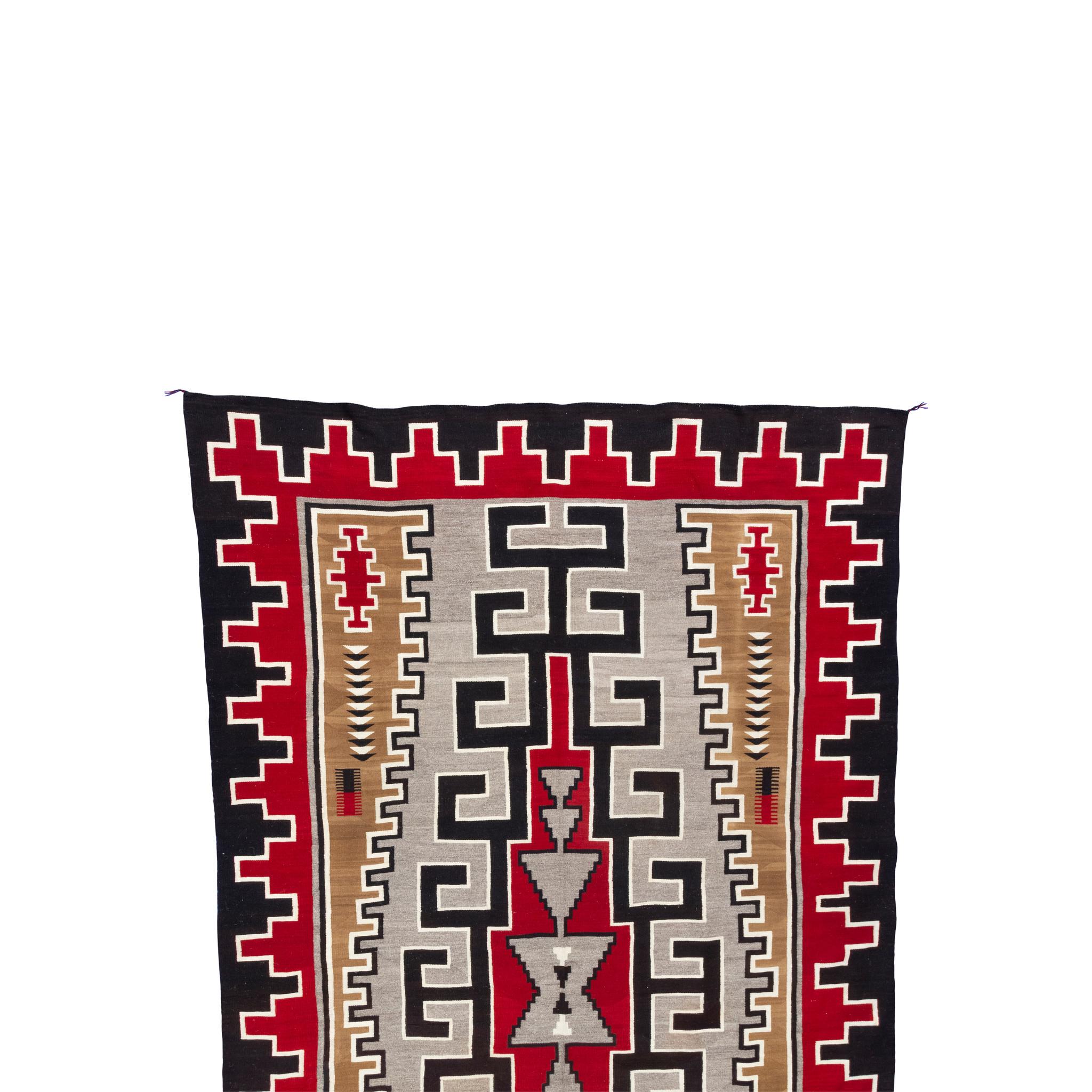 Hand-Woven Large Navajo Klagetoh Weaving For Sale