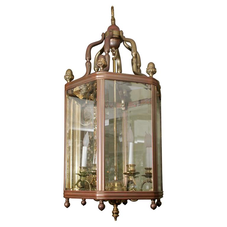 Large Neo Classic Style Hall Lantern For Sale