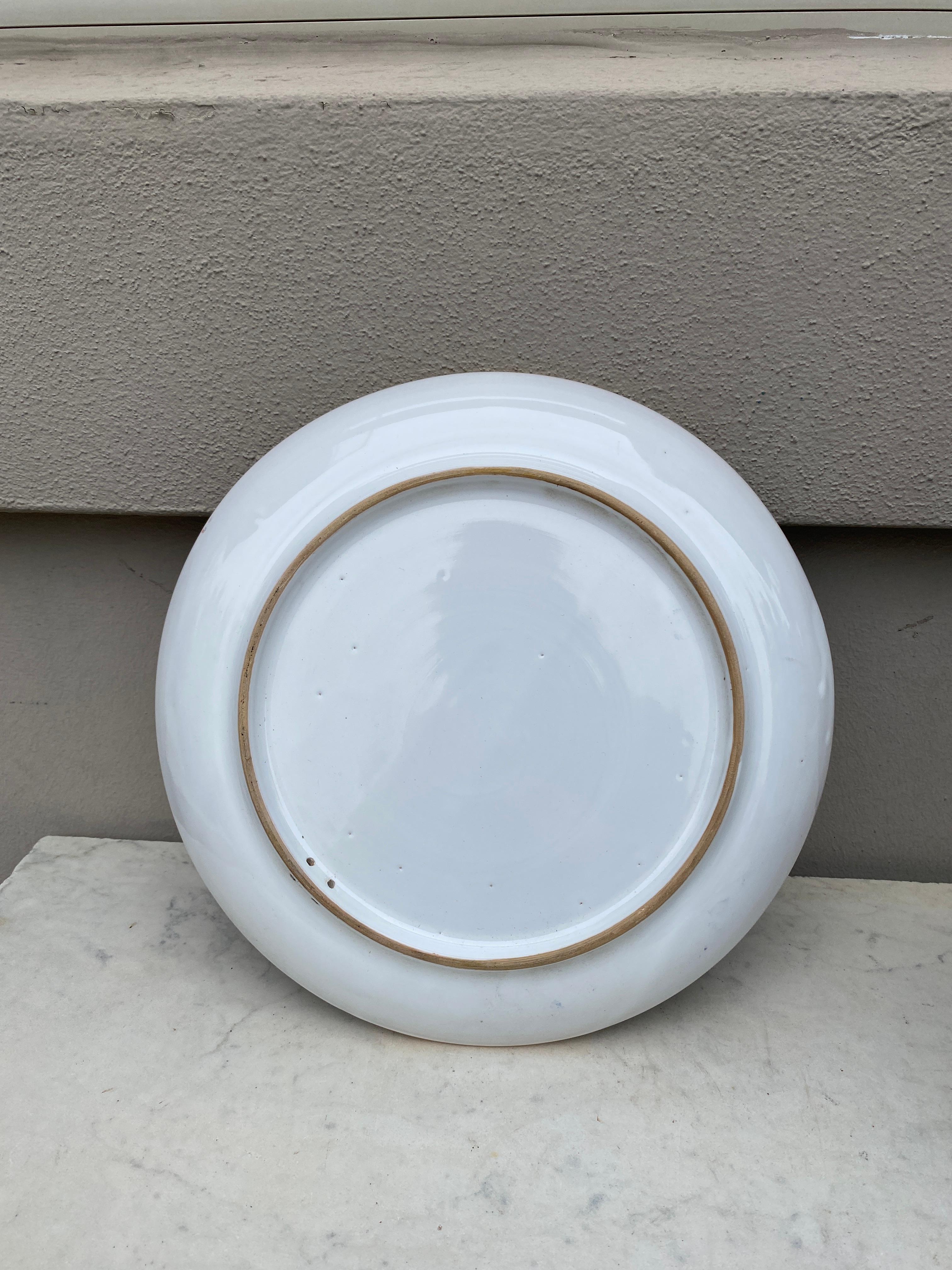 Gran plato de loza italiana neorrenacentista Circa 1930 en Bueno estado para la venta en Austin, TX