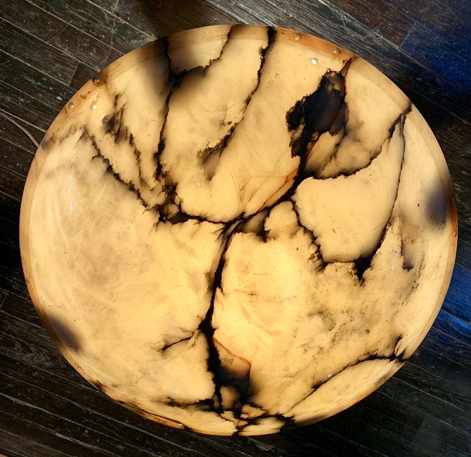 Large Neoclassic Alabaster Light Fixture. For Sale 2