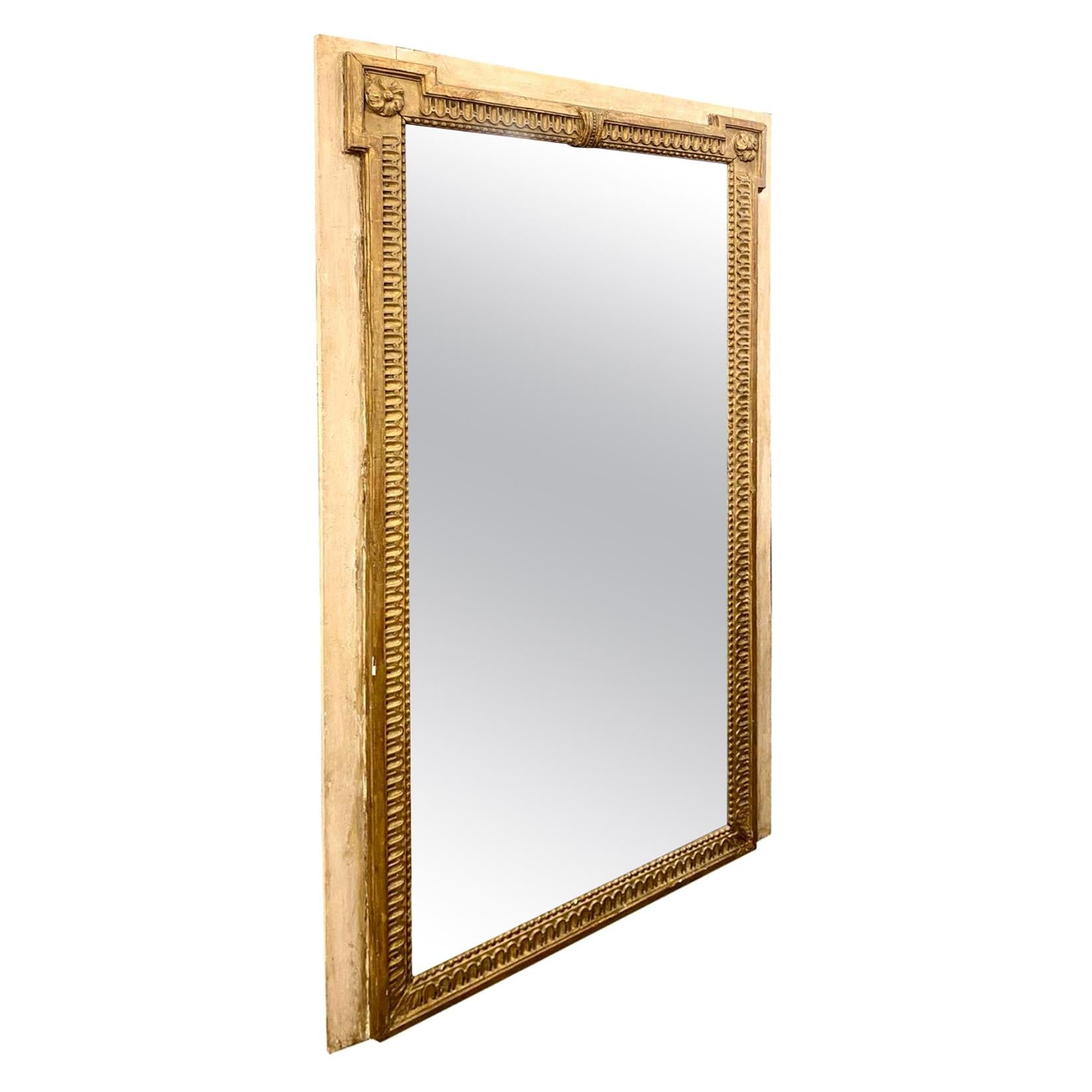 Large Neoclassic French Mirror