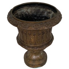 Large Neoclassical Bronze Urn