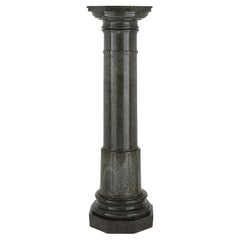 Large Neoclassical Style Italian Marble Pedestal