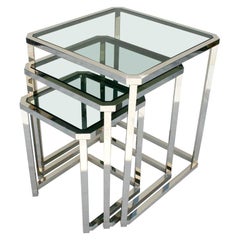Large Nesting Tables attr. Maison Jansen
