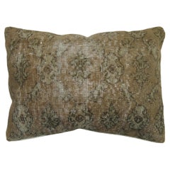 Large Neutral Color Vintage Turkish Pillow Large Neutral Color Vintage Turkish Pillow