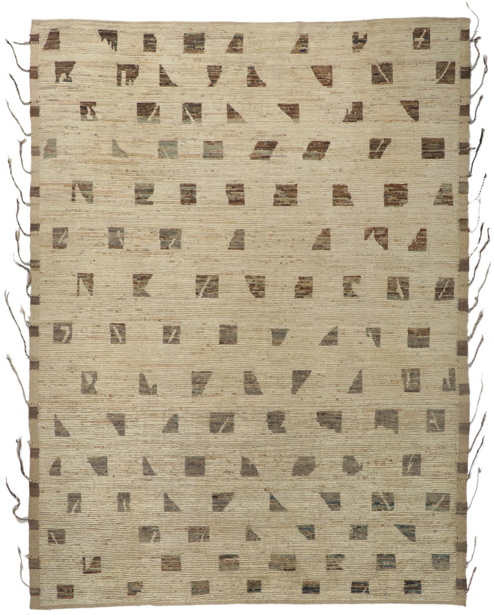 New Contemporary Bauhaus Marokkanischer Teppich mit organischer Modernität im Angebot 4