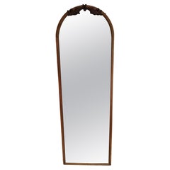 Large Nineteen century oak mirror