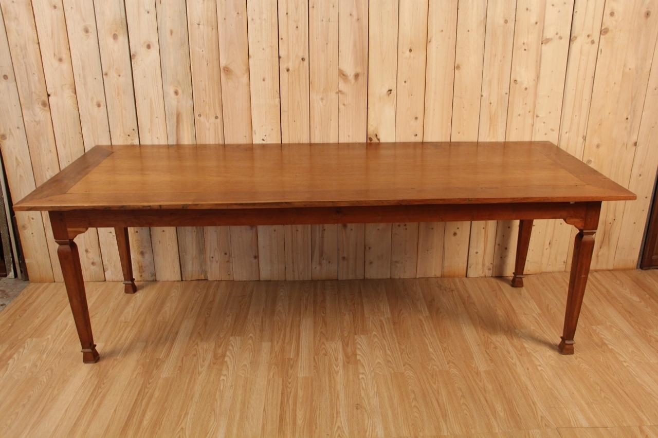 Wood Large Nineteenth Dining Table