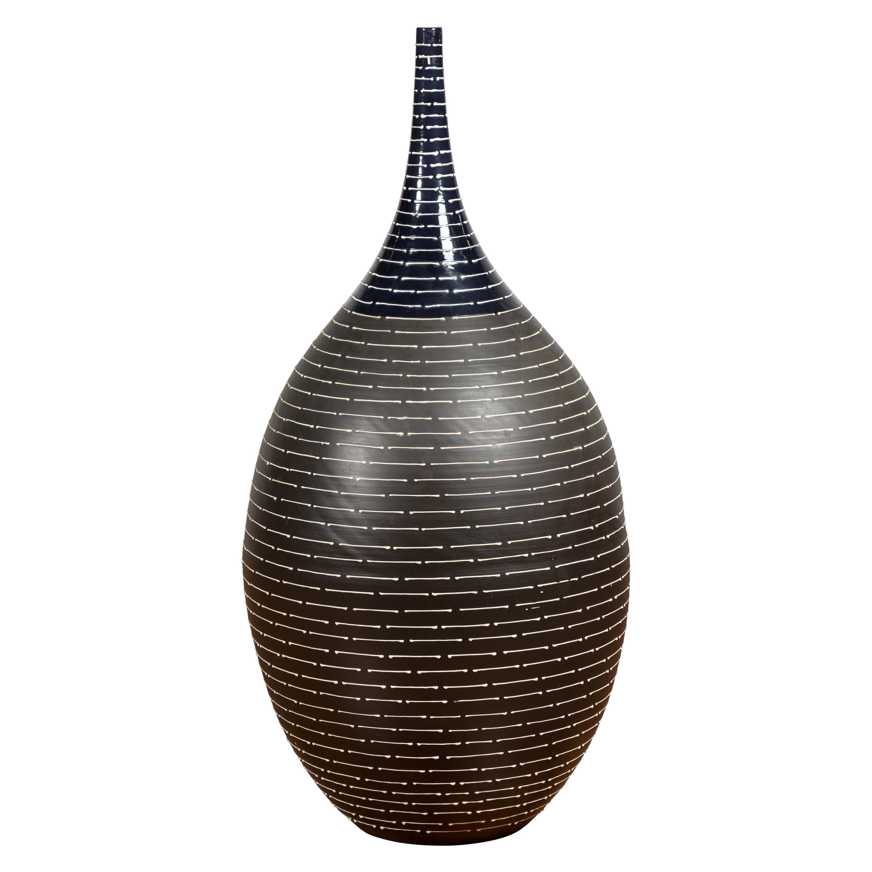 Large Northern Thai Chiang Mai Contemporary Vase from the Prem Collection
