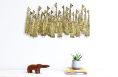 Large Norwegian Modern Sculpted Teak Bear by Arne Tjomsland