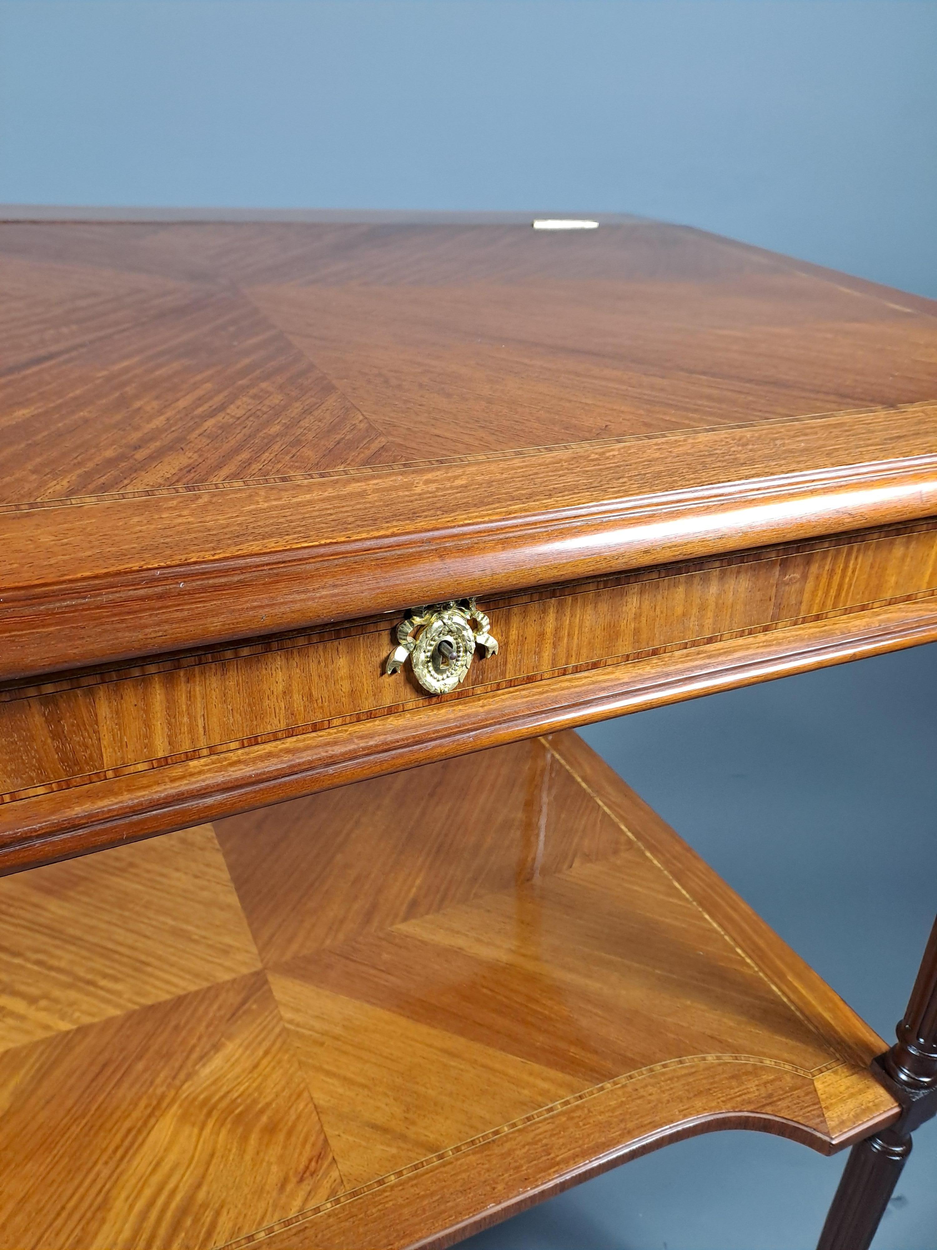 Large Notary Writing Desk Louis XVI Style For Sale 1
