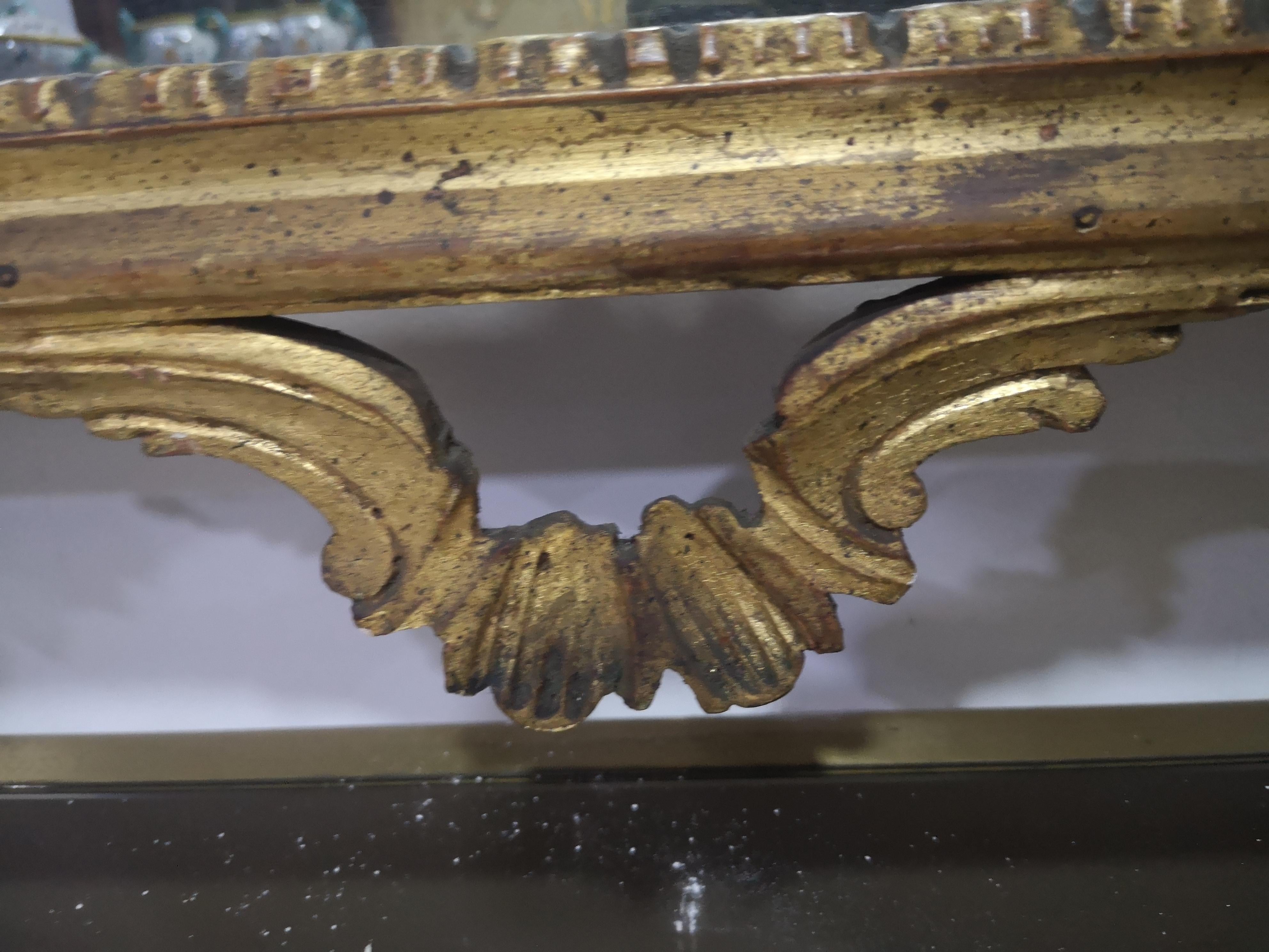 Large Nouveau mirror from the early 1900s in vendita 2