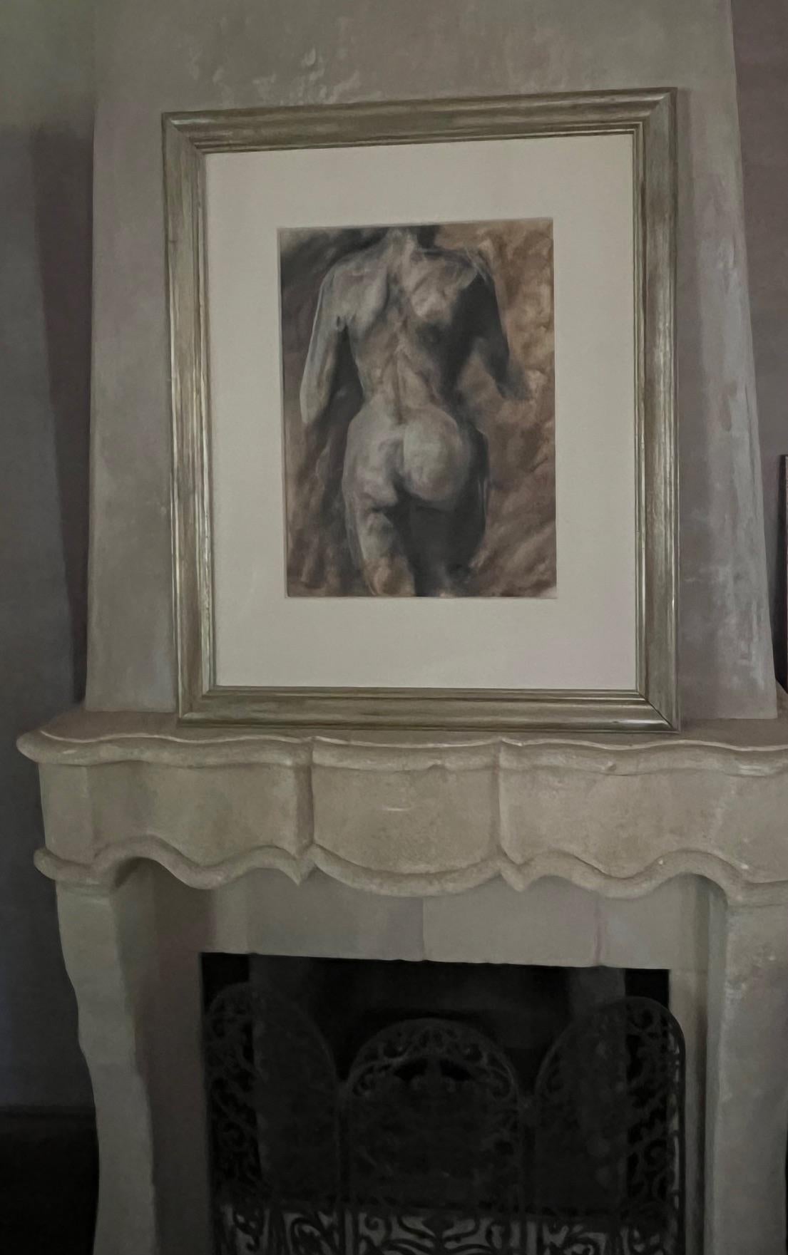 Großer Akt-Torso in Kohle, signiert vom Künstler K. Jones. Die Kunstwerke sind professionell paspeliert und gerahmt.

23 x 17 nach Sicht

Can pick up in SF Bay area for free
