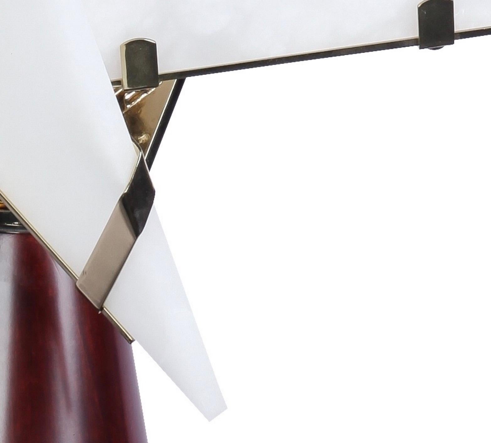 Contemporary Large 'Nun 2' Table Lamp in the Manner of Pierre Chareau For Sale