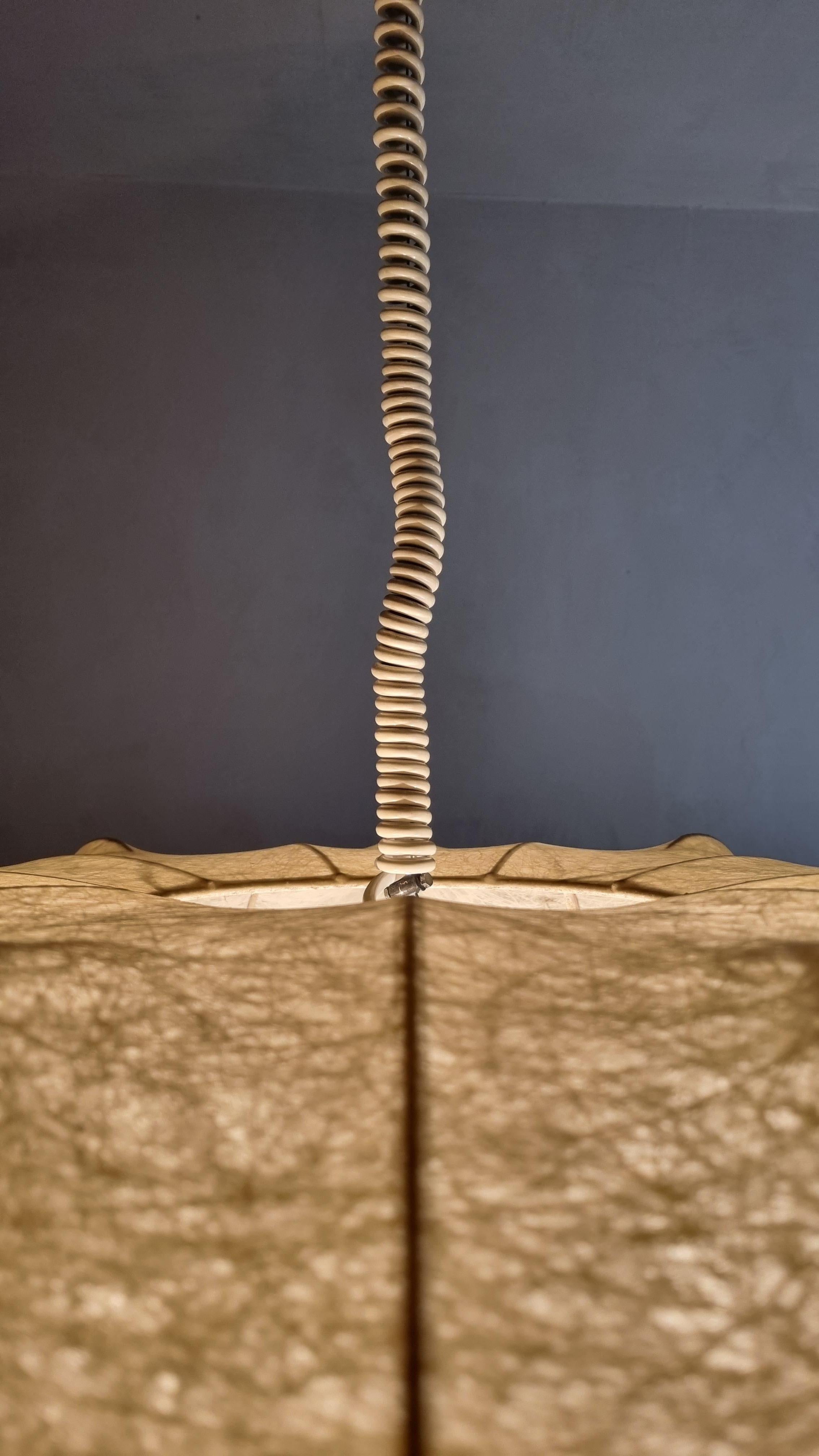 Large Nuvola ceiling lamp designed by Tobia Scarpa for Flos 1963 For Sale 2