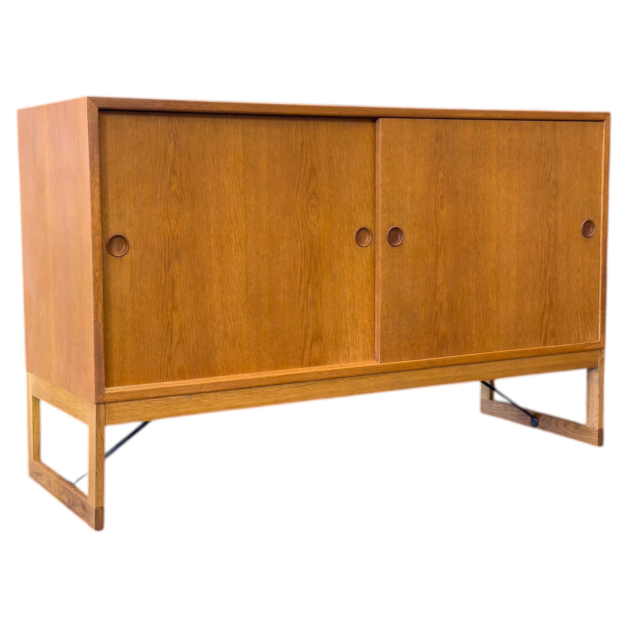 Large Oak and Teak Børge Mogensen Sideboard