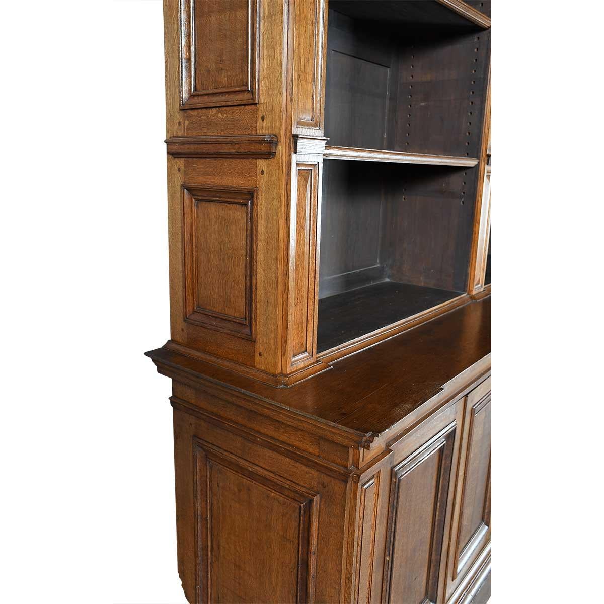 Grande libreria architettonica in Oak in vendita 1
