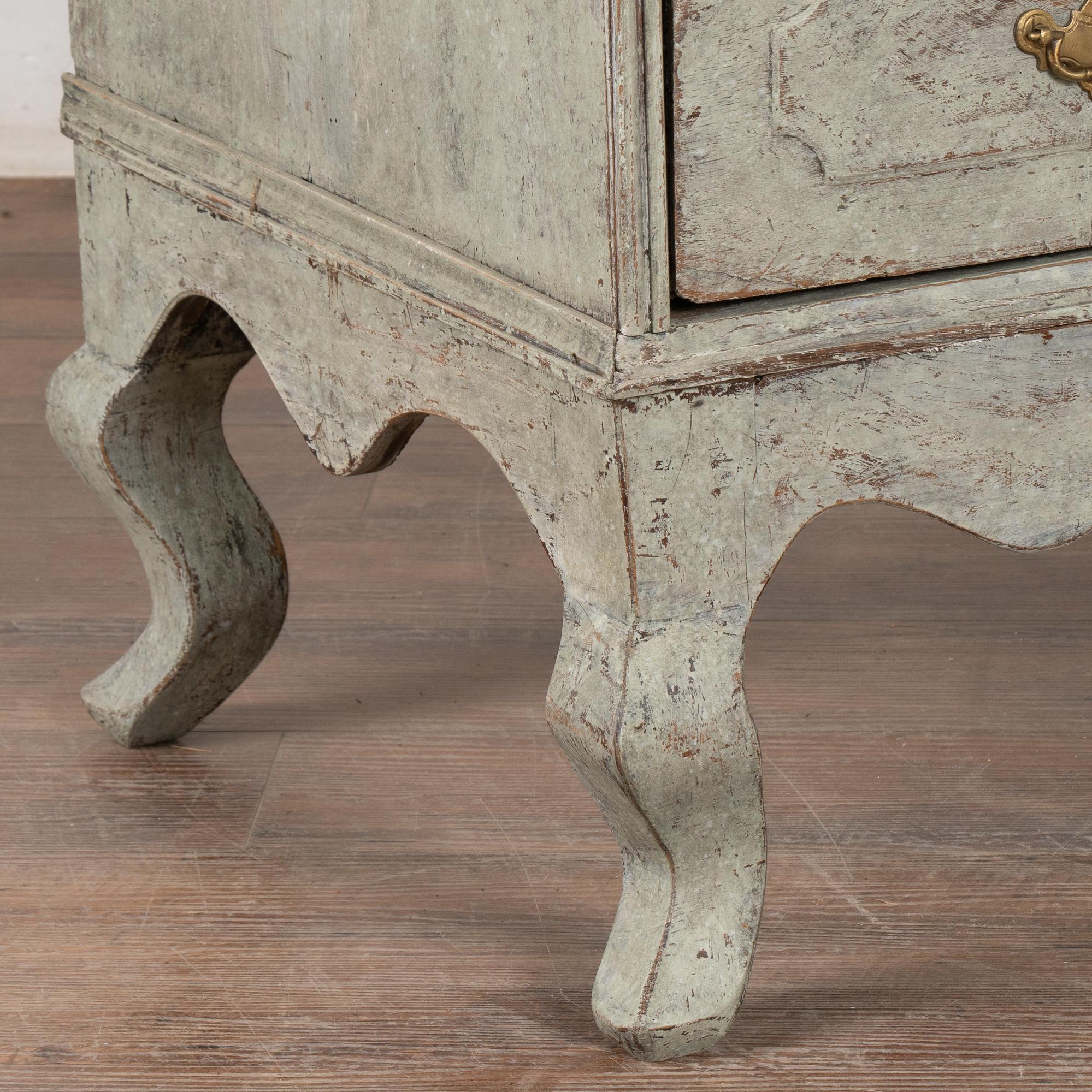 Grande cassettone in Oak a quattro cassetti, Svezia, circa 1800 in vendita 3