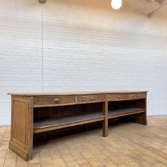 Large Oak Counter Shop, c.1930