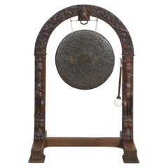 Large oak dinner gong