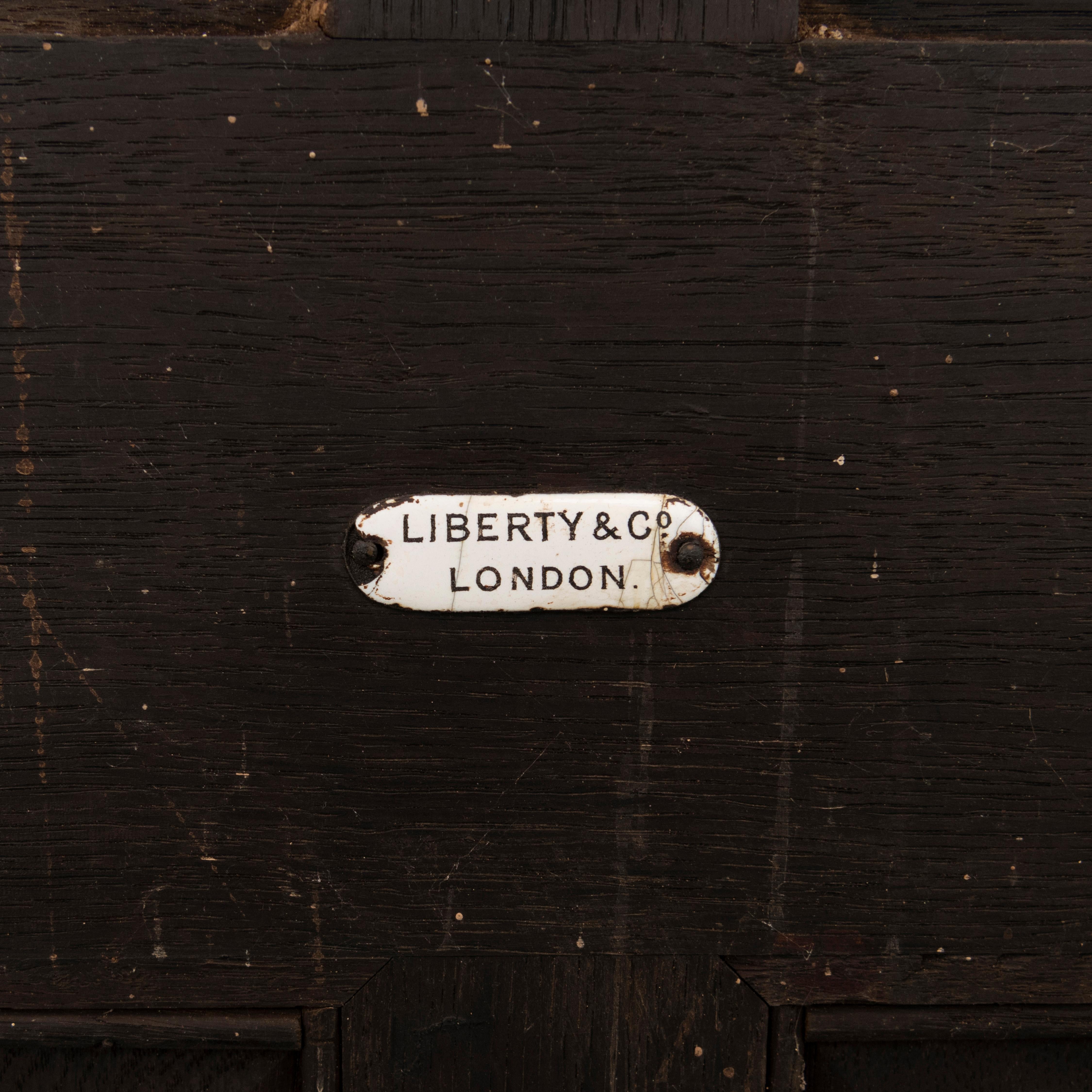Large Oak Dresser by Liberty, England circa 1900 For Sale 8