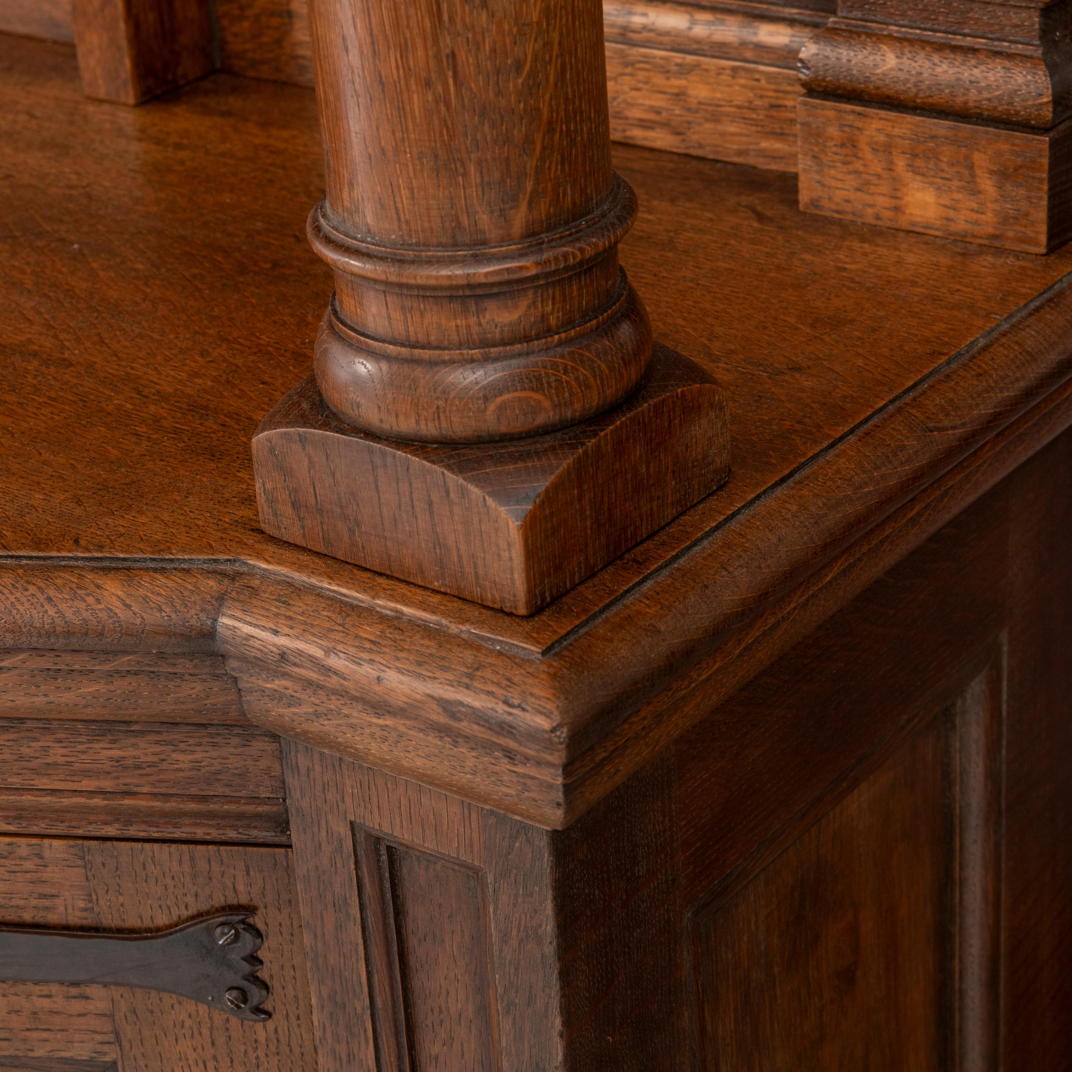Large Oak Dresser by Liberty, England circa 1900 For Sale 1