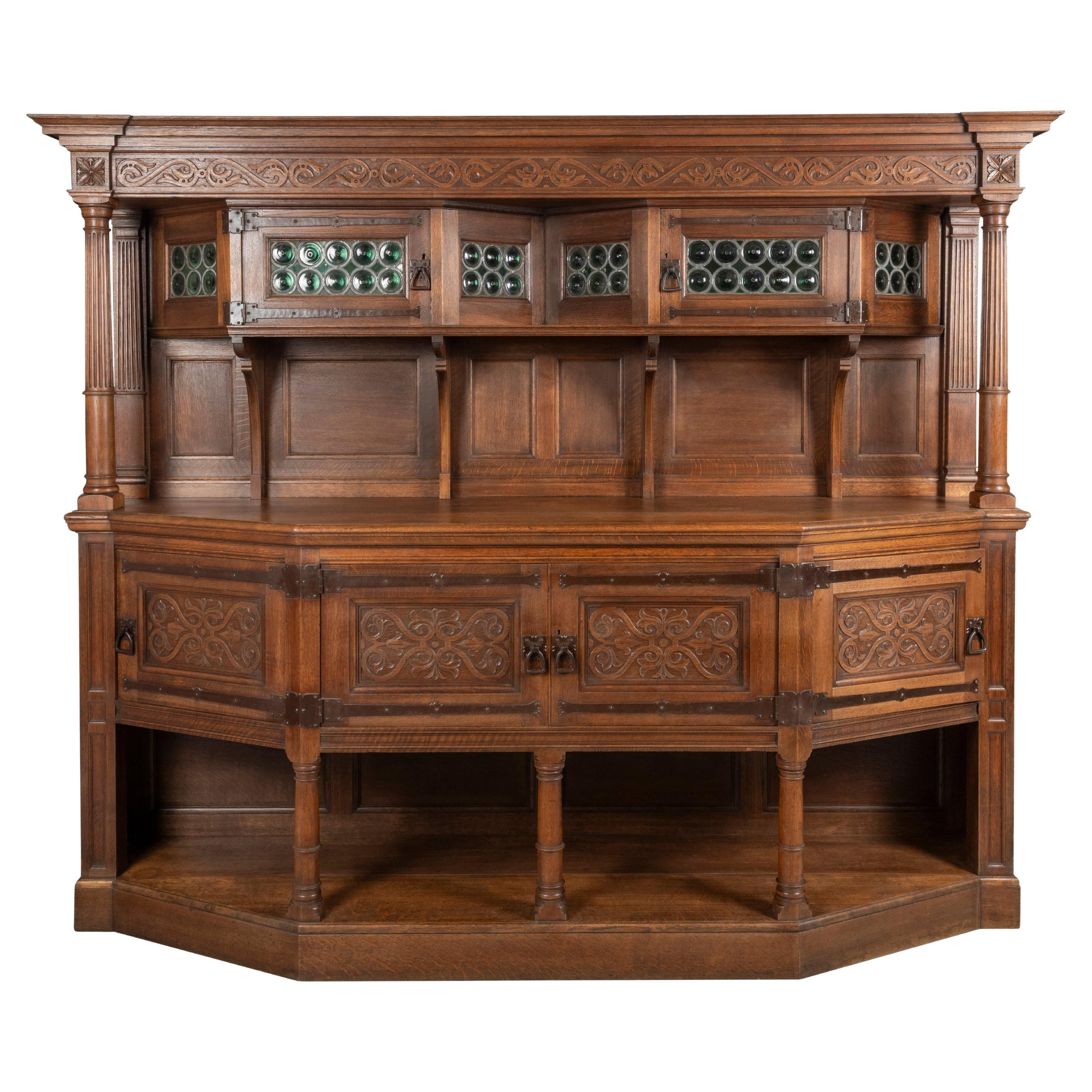 Large Oak Dresser by Liberty, England circa 1900