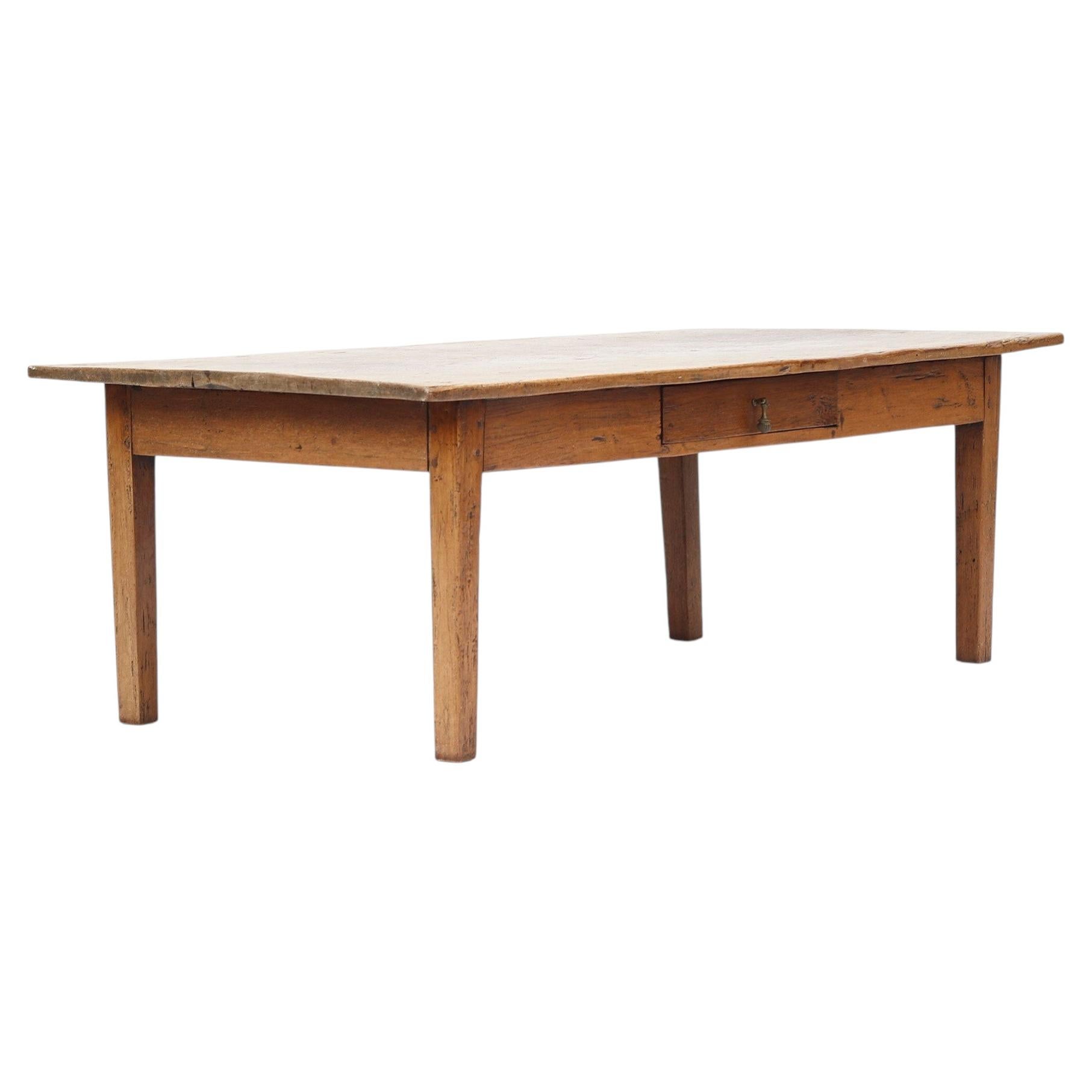 Large Oak Farmhouse Rustic Countryhouse Coffee Table